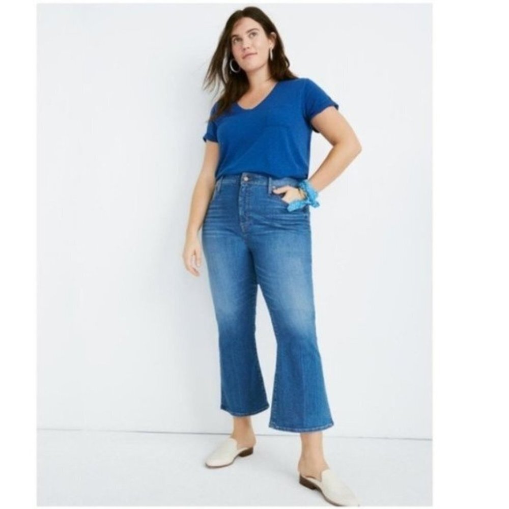 Madewell Curvy Cali Demi-Boot Jeans Size 22
